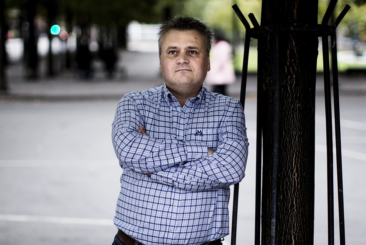 Oslo, Norge, 11.10.2016. Forbundsleder i Fellesforbundet Jørn-Henning Eggum. Foto: Christopher Olssøn.