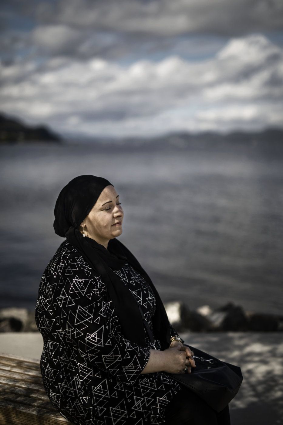 Nasiba Hedow flyktet fra Syria og kom til Norge høsten 2015 sammen med sønnen. Det første mottaket de kom til var på Holmestrand Fjordhotell. Hun husker at de våknet om morgen og så utover den islagte fjorden. Endelig følte hun ro. Hun og sønnen ble flyttet rundt på mange ulike mottak før de til slutt fikk vende tilbake til Holmestrand hvor de har bodd siden. Senere ble hun gjenforent med datteren Harin Hedow.