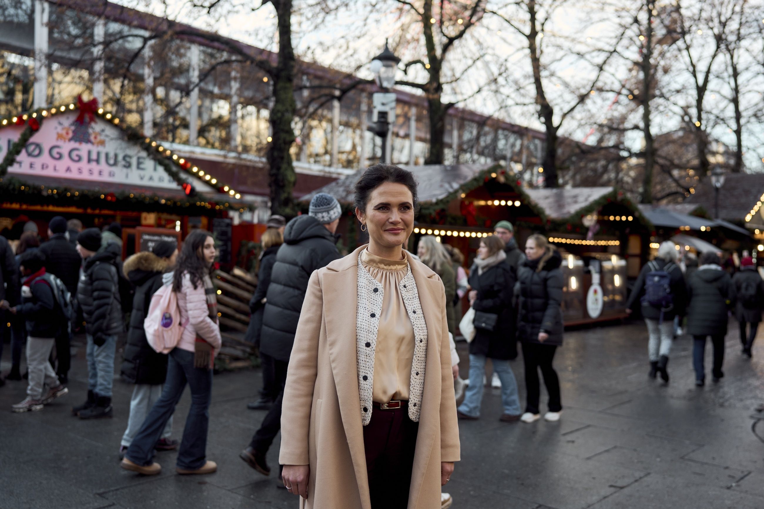 LYSER OPP: Kunnskapsminister Kari Nessa Nordtun (Ap) i Spikersuppa i Oslo.