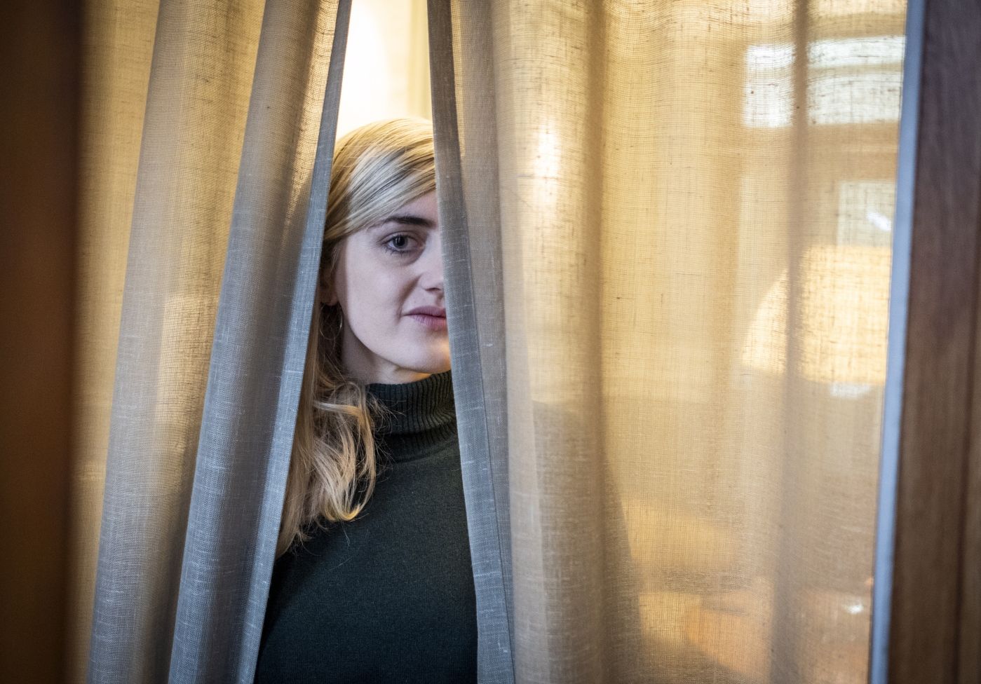 Journalisten och fˆrfattaren till boken Klubben Matilda Gustavsson. Fotad fˆr Klassekampen 13:e november. info@arkproduktion.com