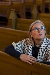 TAR KAMPEN: Sokneprest i Kampen kirke Marit Skjeggestad har engasjert seg for Palestina i over 20 år.