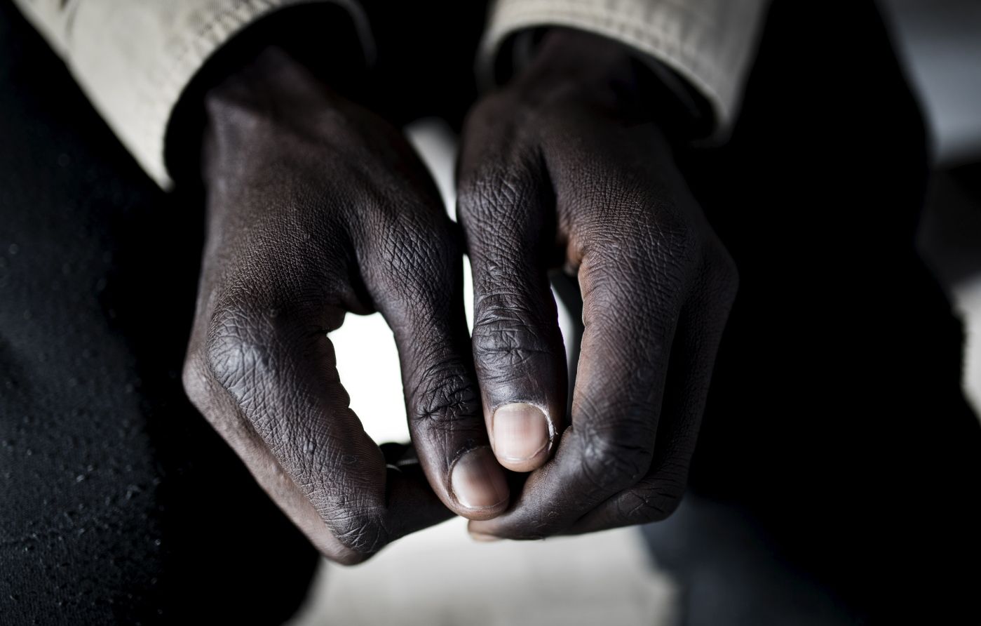 Italia, Piemonte, 02.2018. Ousman og Lamie er blant de over 600.000 flyktningene som har kommet til Italia siden 2014. Bilder til nyhetsak om flyktningsituasjonen i Italia. Foto: Christopher Olssøn.