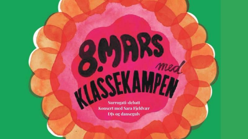 8. mars med Klassekampen