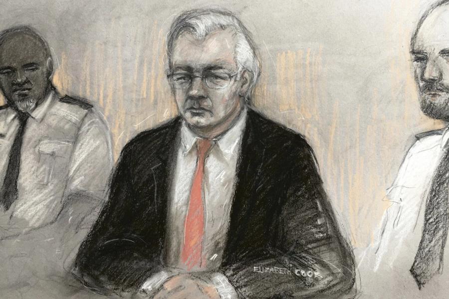 Observatører ble nektet å følge rettssaken mot Julian Assange.