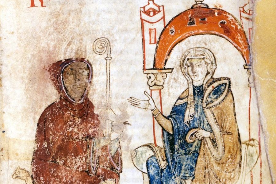 Korleis vart den romerske keisaren 1100-talets kyrkjelege rollemodell?