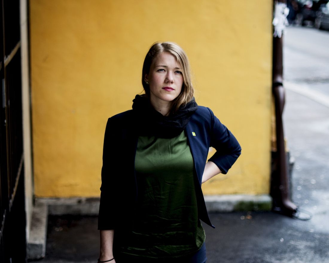 Une Aina Bastholm, nasjonal talsperson for Miljøpartiet de Grønne