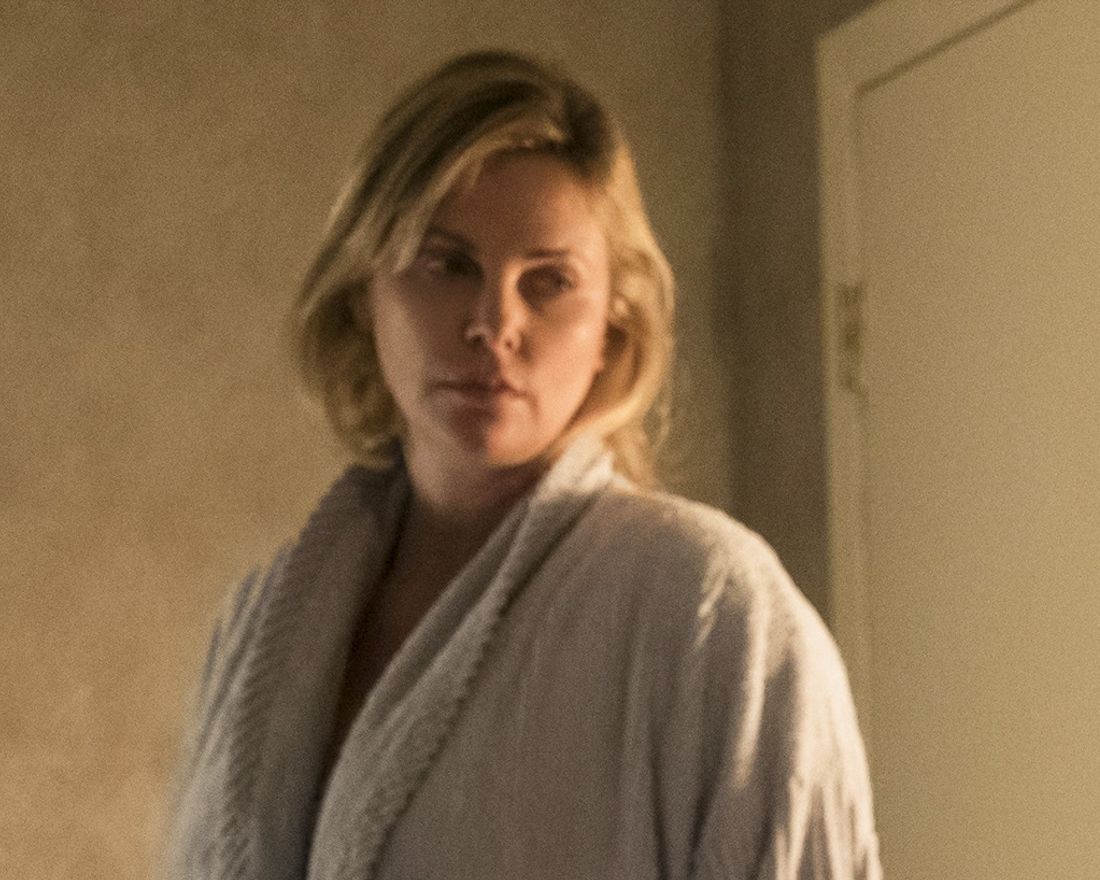 (l to r.) Charlize Theron as Marlo and Ron Livingston as Drew star in Jason Reitman's TULLY, a Focus Features release.