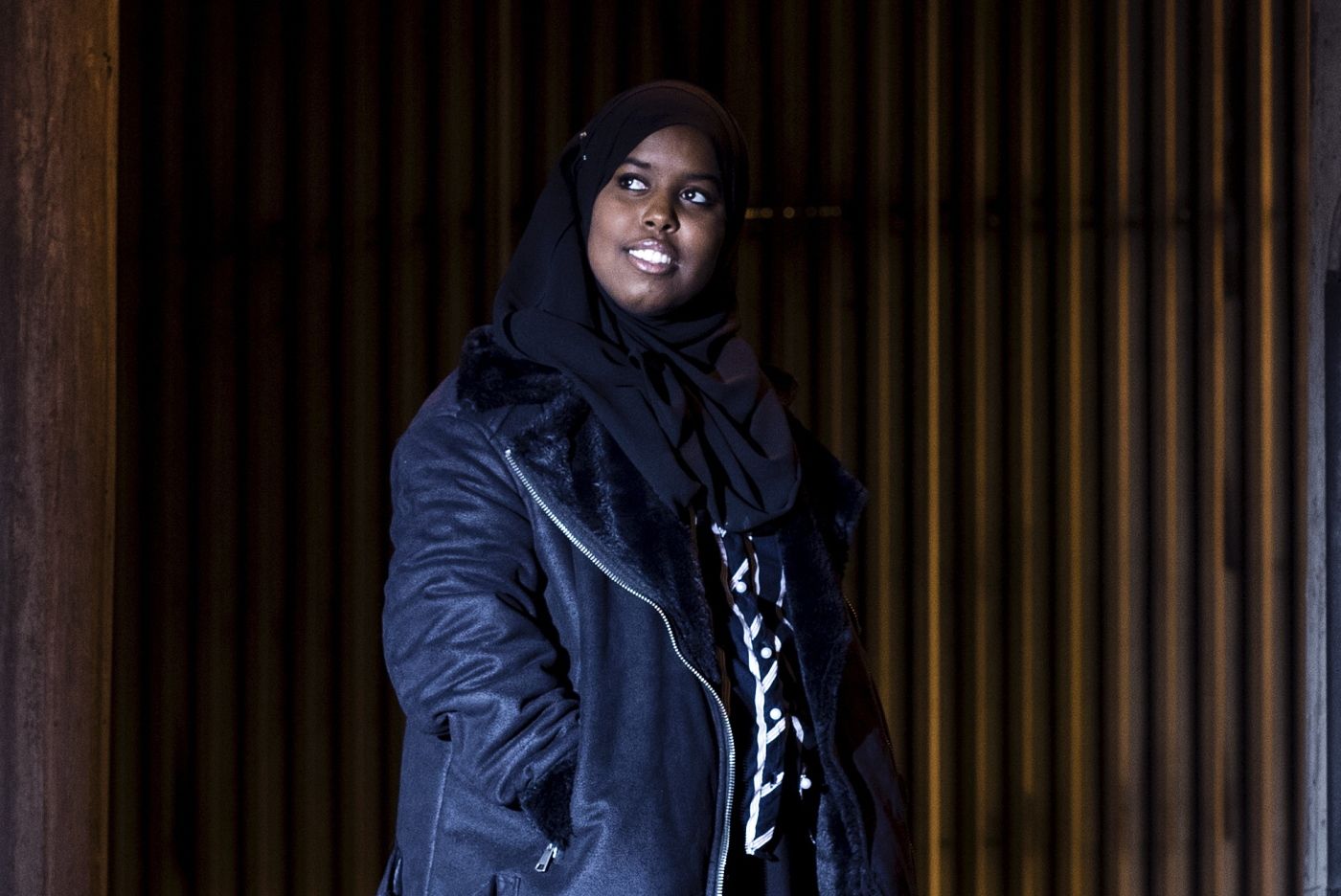Oslo, Norge, 07.12.2017. Sumaya Jirde Ali til sju å se opp for. Foto: Christopher Olssøn.