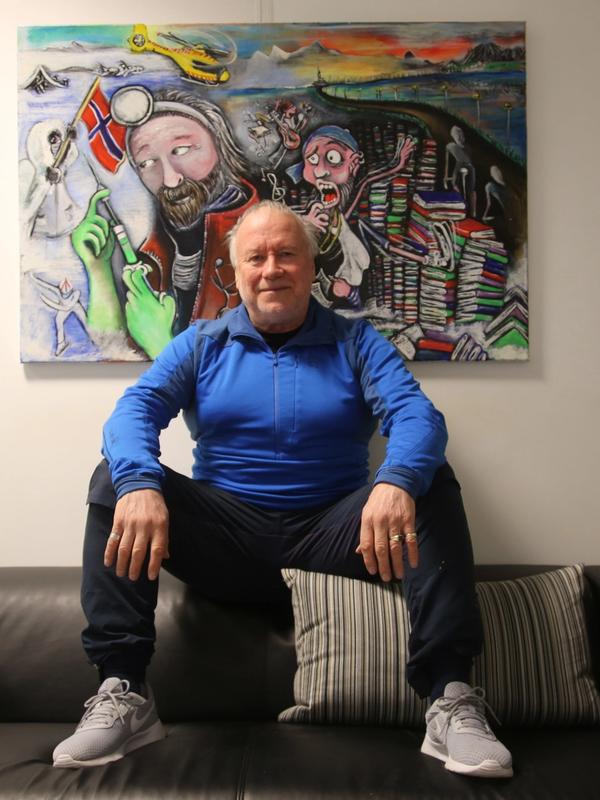 Asle T. Johansen kan kanskje virke skrytete. Men alt han har oppnådd, er jo sant.