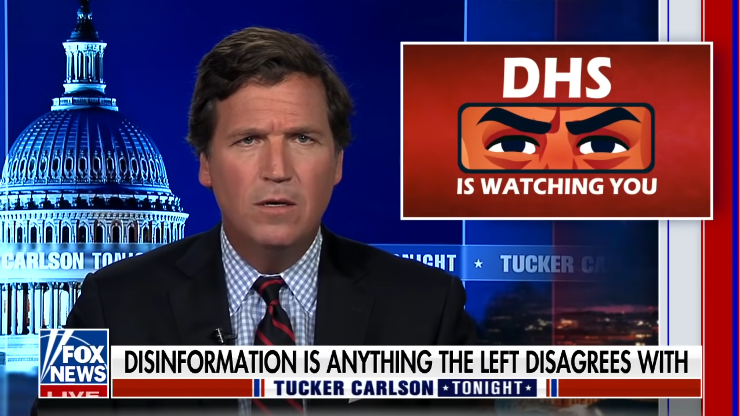 I skuddlinja: Nina Jankowicz skulle arbeide mot desinformasjon i USA, men ble selv et offer for en svertekampanje. Det hele startet i programmet til Fox News-profil Tucker Carlson.