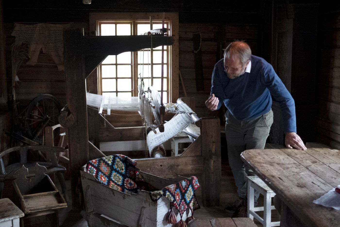 Norsk skogfinsk museum håper på penger til nytt museumsbygg i statsbudsjettet for 2019. Styreleder Anders Jan Larsson og museumsdirektør Dag Raaberg