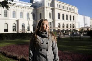 Lysere: Janne Bøhmer Killingstad skal guide byvandringen som kalles Skammens sti. Den går gjennom en rute hun selv har tatt – i undergrunnens Oslo.