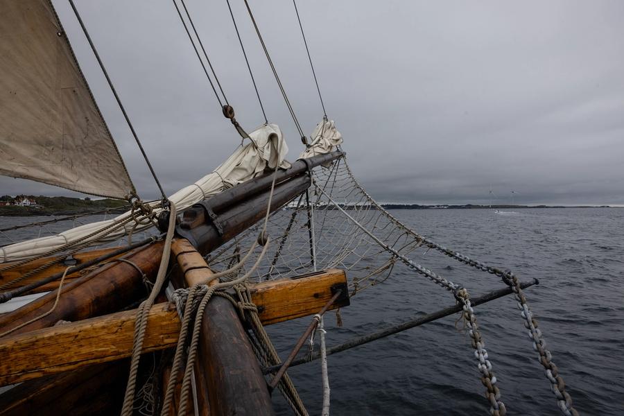 Klassekampens sommerbåt fikk en ruskete ferd fra Stavanger til Egersund.