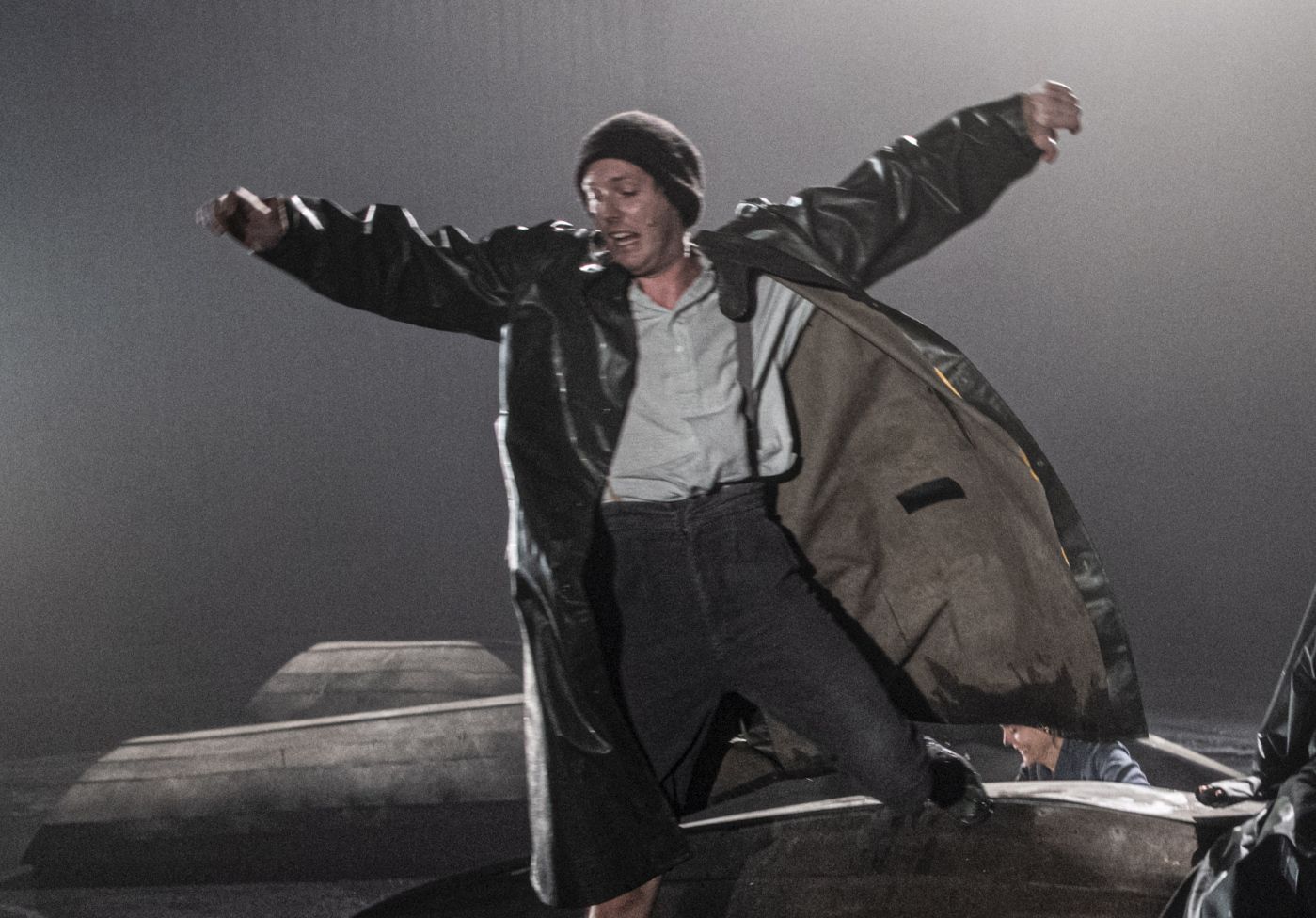 20190905 - Oslo, Norge 
 Trygve Slagsvold Vedum (Sp) på valgkampreise til Sarpsborg.