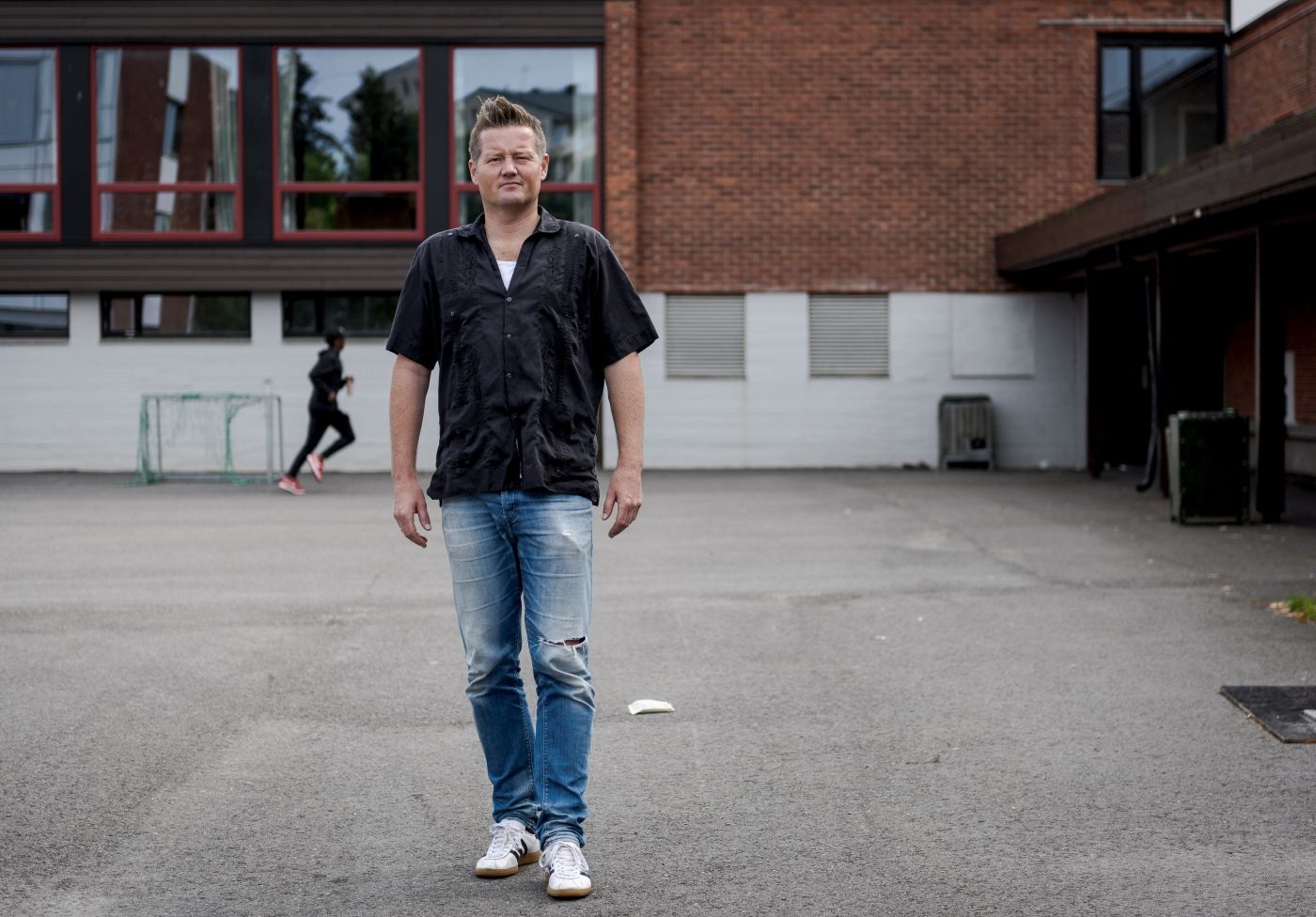 Oslo 240817 Skoleaktivist og lærer Simon Malkenes. Foto: John Trygve Tollefsen