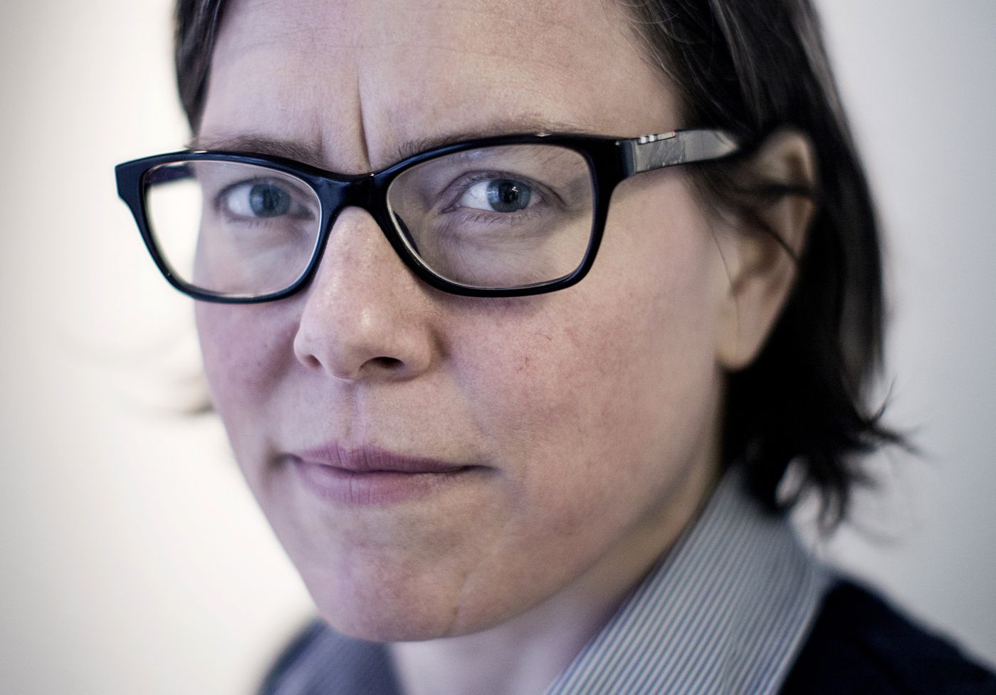 Oslo, Norge, 06.05.2015. Den svenske forfatteren Lena Andersson. Foto: Christopher Olssøn.