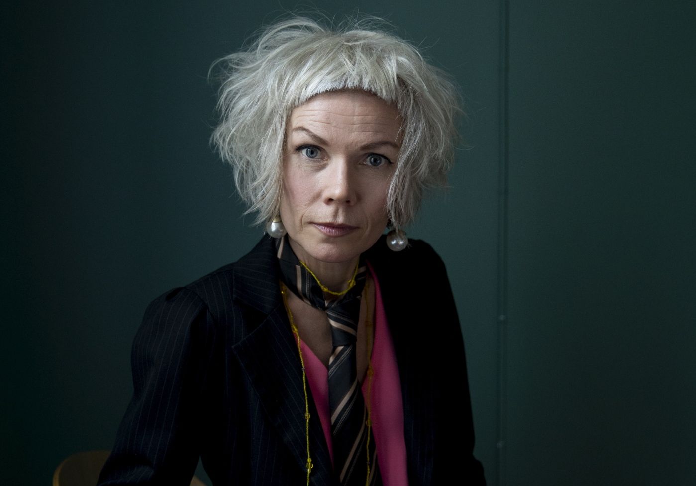 Portrett, Hanne Ørstavik. 
  
 Foto: Tom Henning Bratlie/Klassekampen