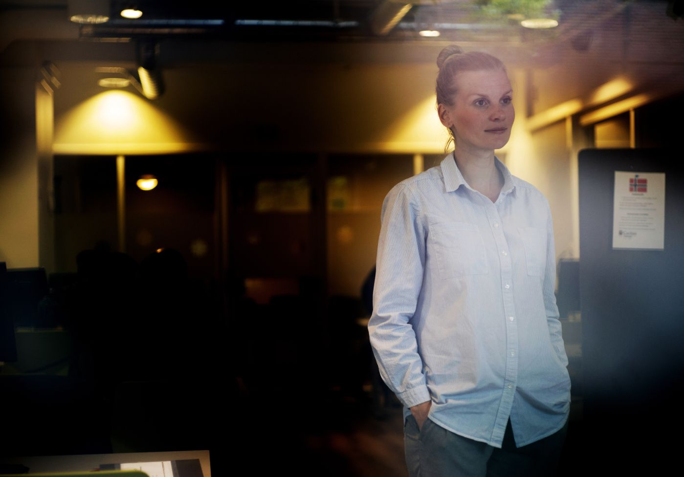 Daglig leder i Caritas, Anna-Sofie Ekendahl Dreye. Foto: Marthe Amanda Vannebo