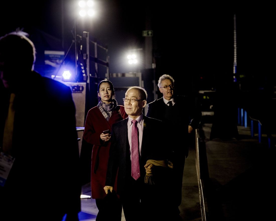 Lederen for FNs klimapanel, Hoesung Lee deltar på Zero-konferansen i Skur 13 på tjuvholmen.