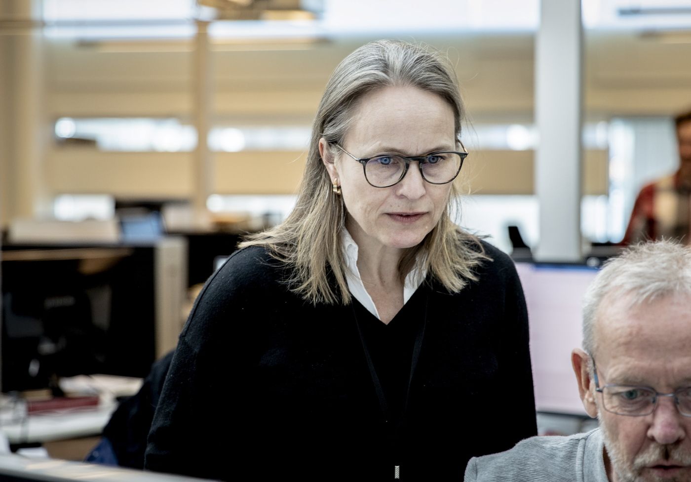 Oslo, Norge 20190409 
 Endringer av postloven bankes gjennom i statsråd i morgen, og Nationen er trolig†den avisa som rammes hardest, ved at 1/3 av abonnentene mister avisa flere dager i uka. Her er redaktør Irene Halvorsen.