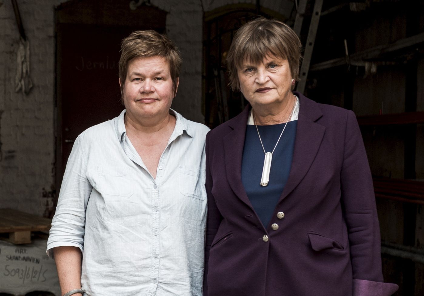 Oslo 09.08.18: Line Eldring og Elin Ørjasæter har gitt ut debattboken "Løsarbeidersamfunnet". Foto: John Trygve Tollefsen