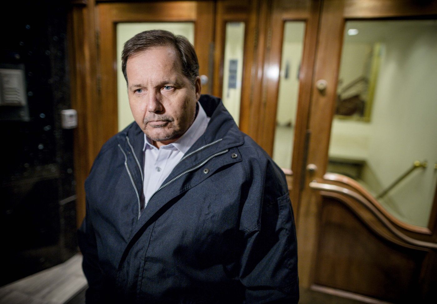 Oslo  20130926. 
 Per Arne Olsen i FrP informerer om en voldtektsanmeldelse mot to av partiets medlemmer. 
 Foto: Krister Sørbø/ NTB scanpix