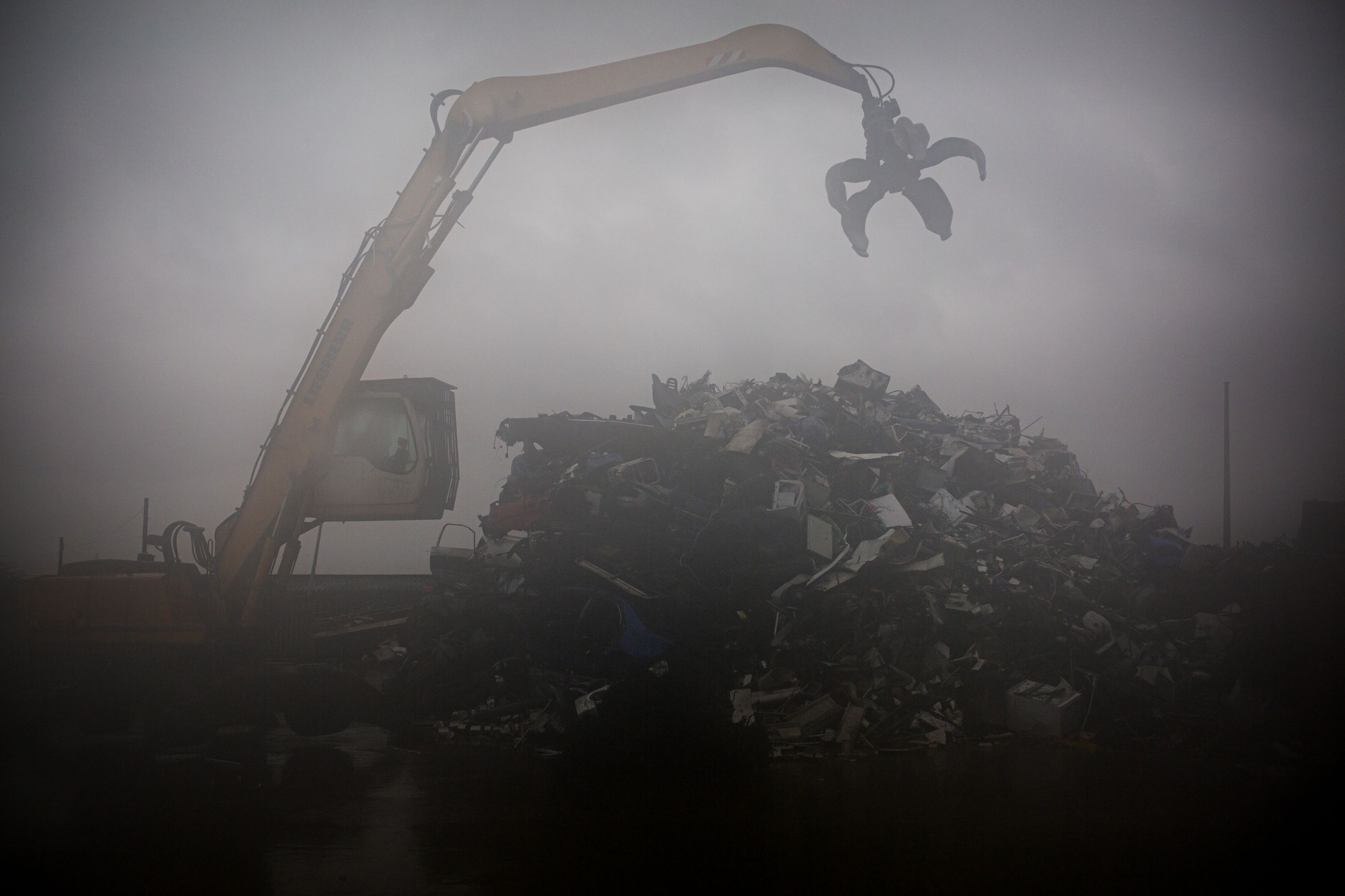 VARSKO: Tre måneder før folkeavstemningen sa alle på Boston Metal Recycling at de ville stemme for brexit.