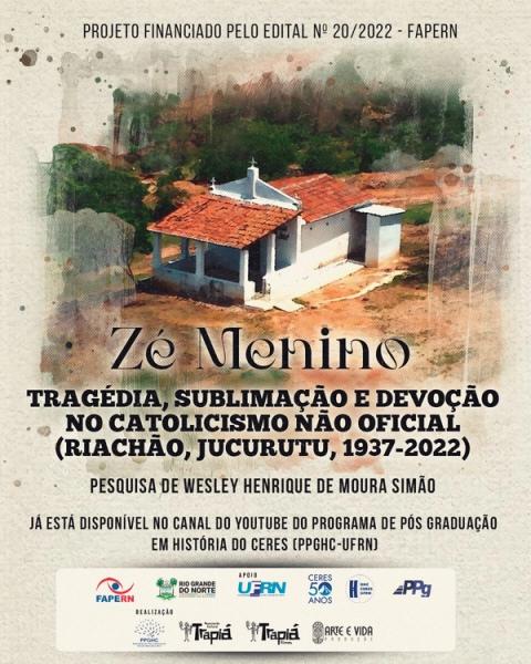 Banner do documentário Zé Menino