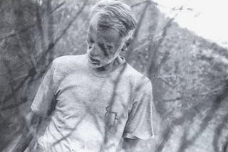 Foto do intelectual e sertanista potiguar Oswaldo Lamartine em preto e branco.