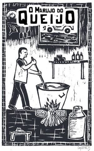 Banner do espetáculo O marujo do queijo