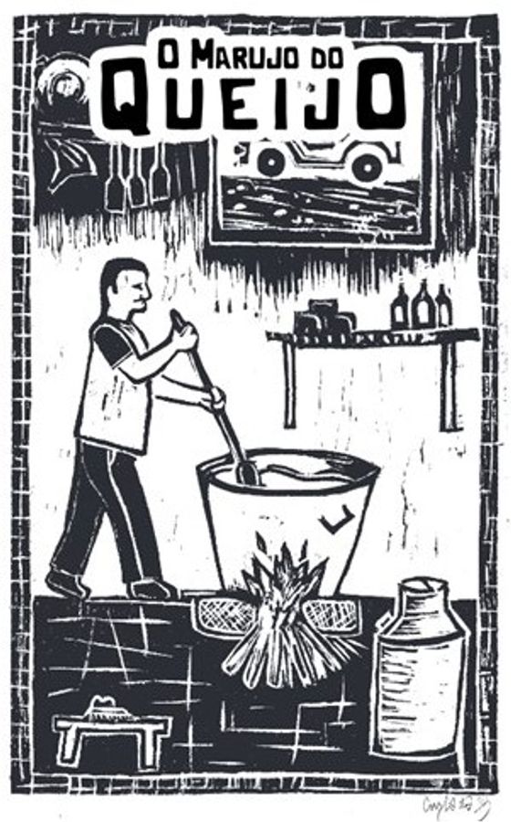 Banner do espetáculo O marujo do queijo