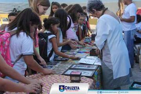 Pessoas participando de evento do projeto Seridó Criativo.
