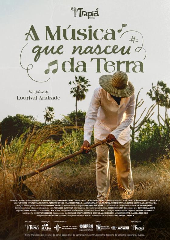 Banner do filme "A música que nasceu da terra"