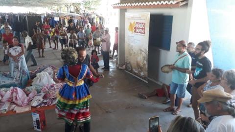 Pessoas participando de evento do projeto Seridó Criativo.