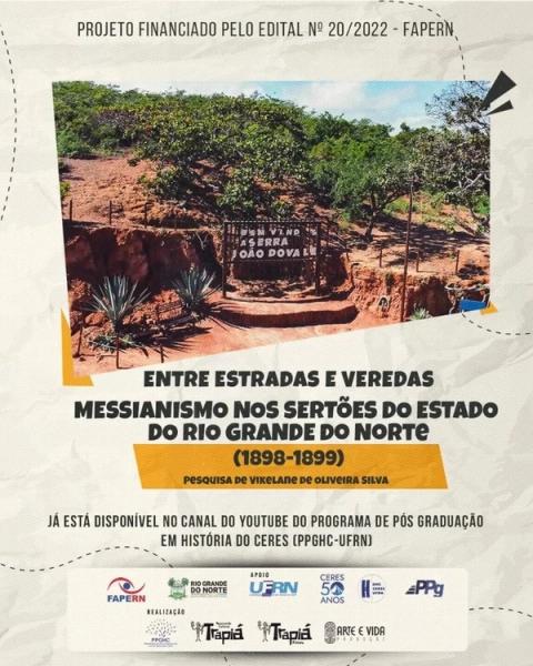 Banner do documentário Entre estradas e veredas