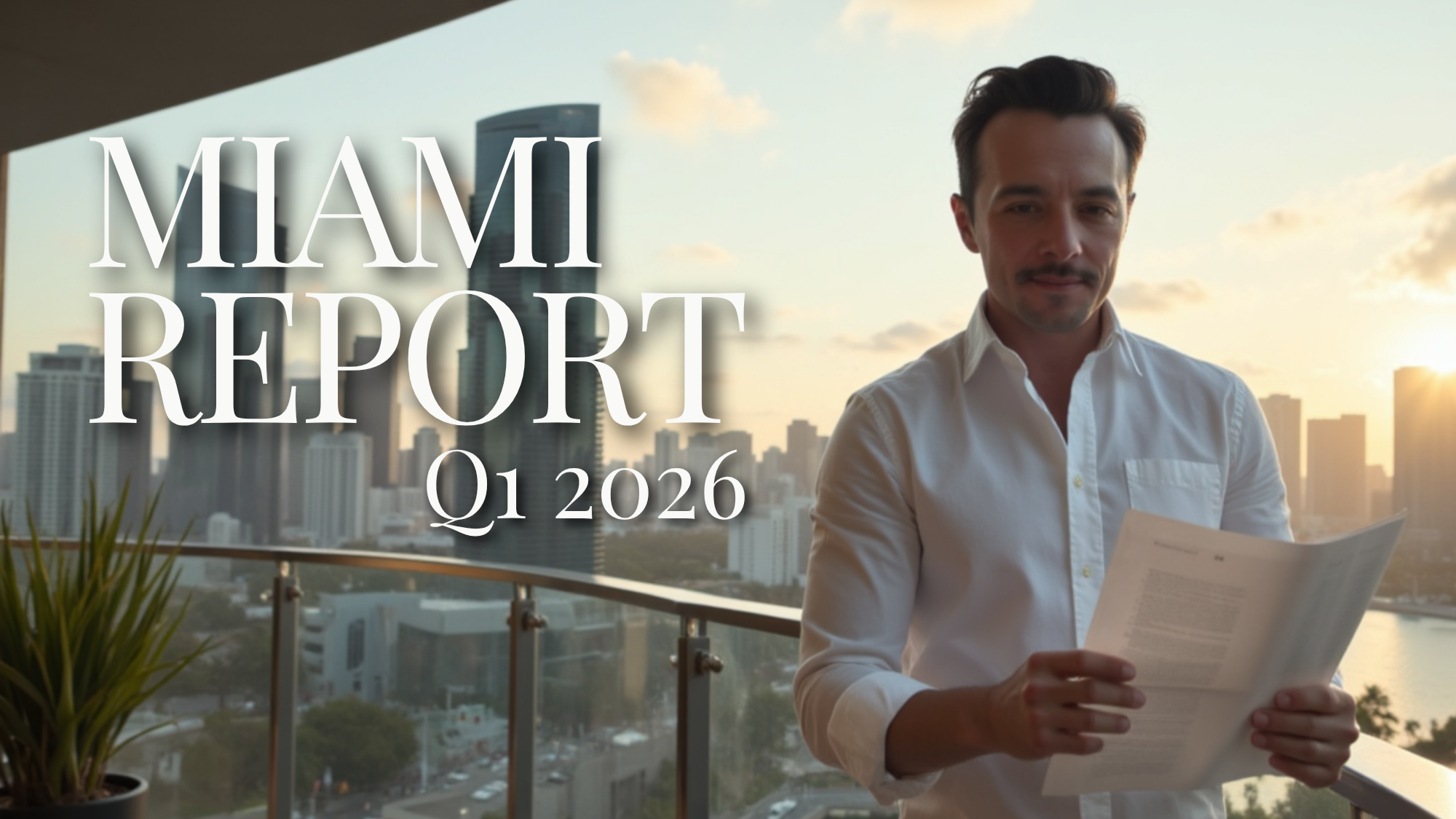 Miami Q1 2026: los números no mienten