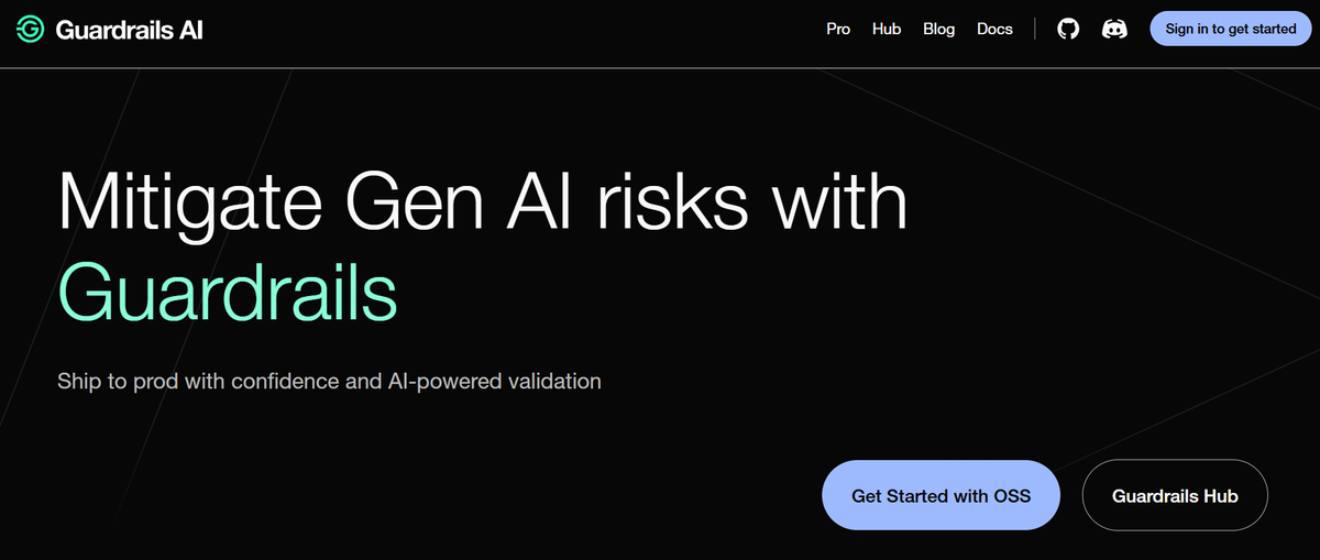 GuardRails AI - MLOps Tools