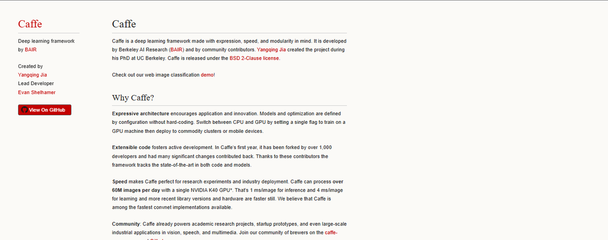 Machine Learning Framework