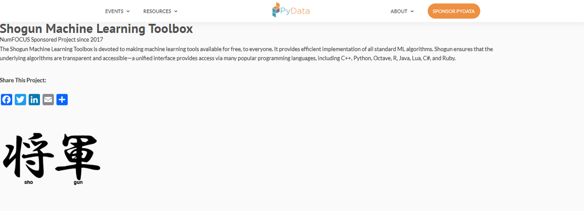 Machine Learning Framework
