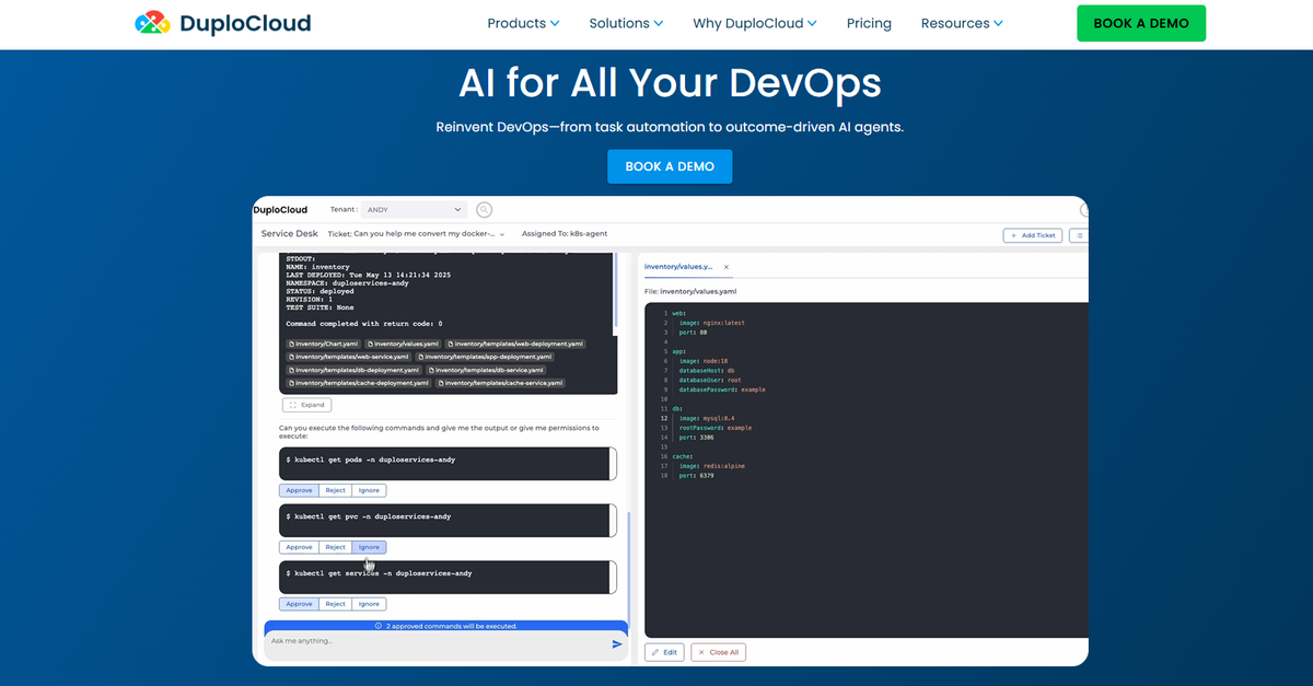 DuploCloud - Machine Learning Orchestration
