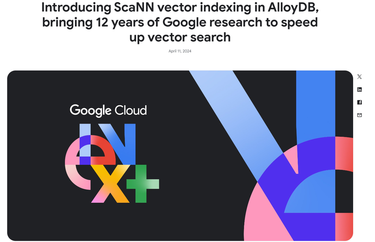 Scann - Best Vector Databases
