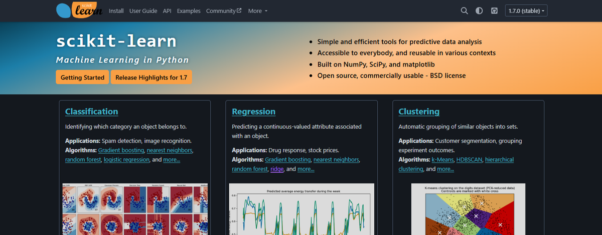 Machine Learning Framework