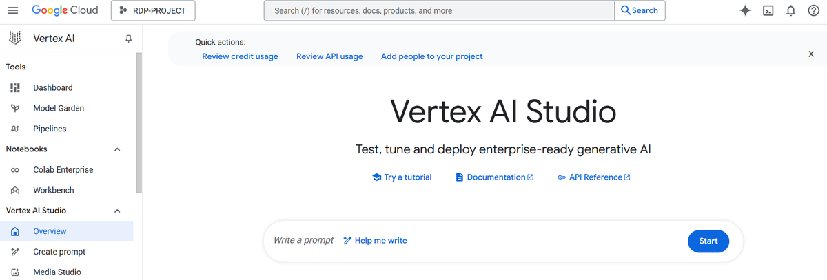 Google Cloud Vertex - MLOps Tools