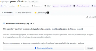 Access Gemma on Hugging Face - Gemma LLM