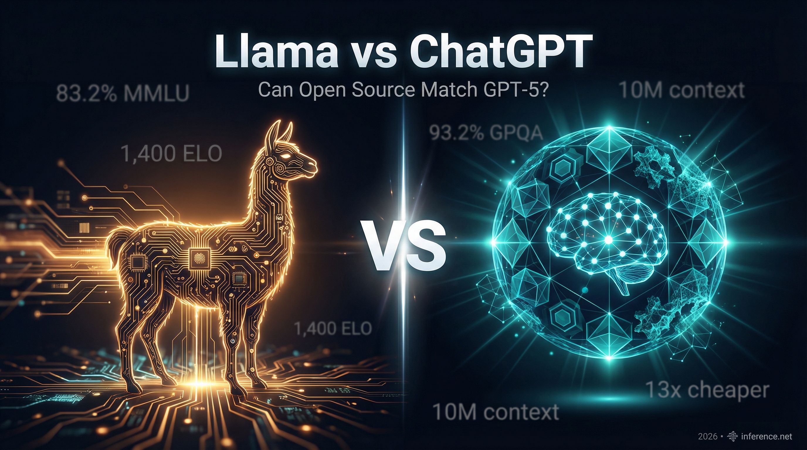 Llama vs ChatGPT: Can Open Source Match GPT-5? (2026)