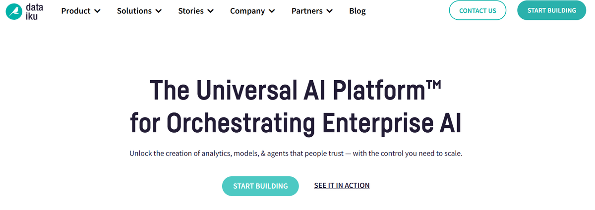 Dataiku - MLOps Tools