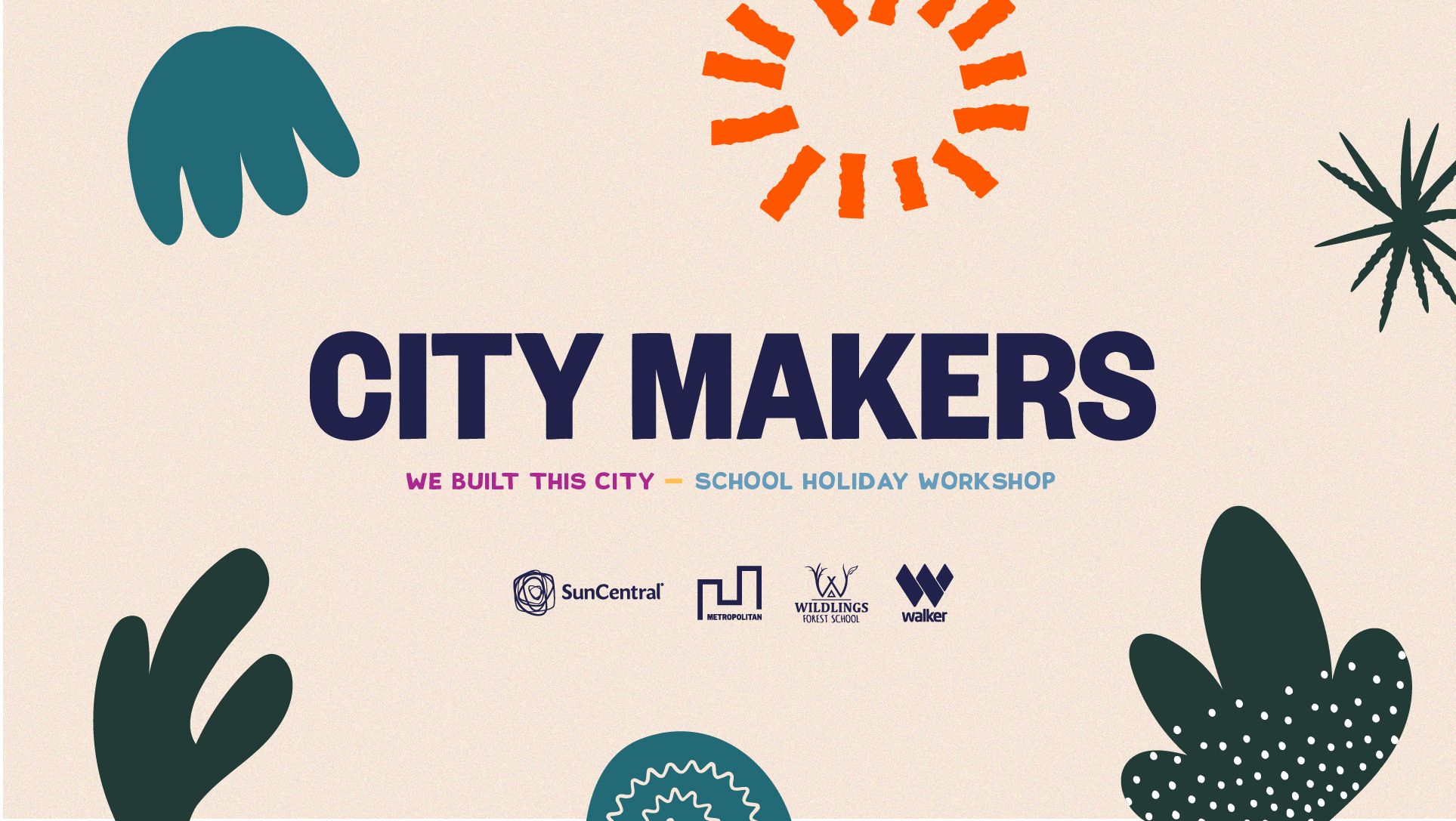 City Makers School Holiday Workshops (September 2022) feature image
