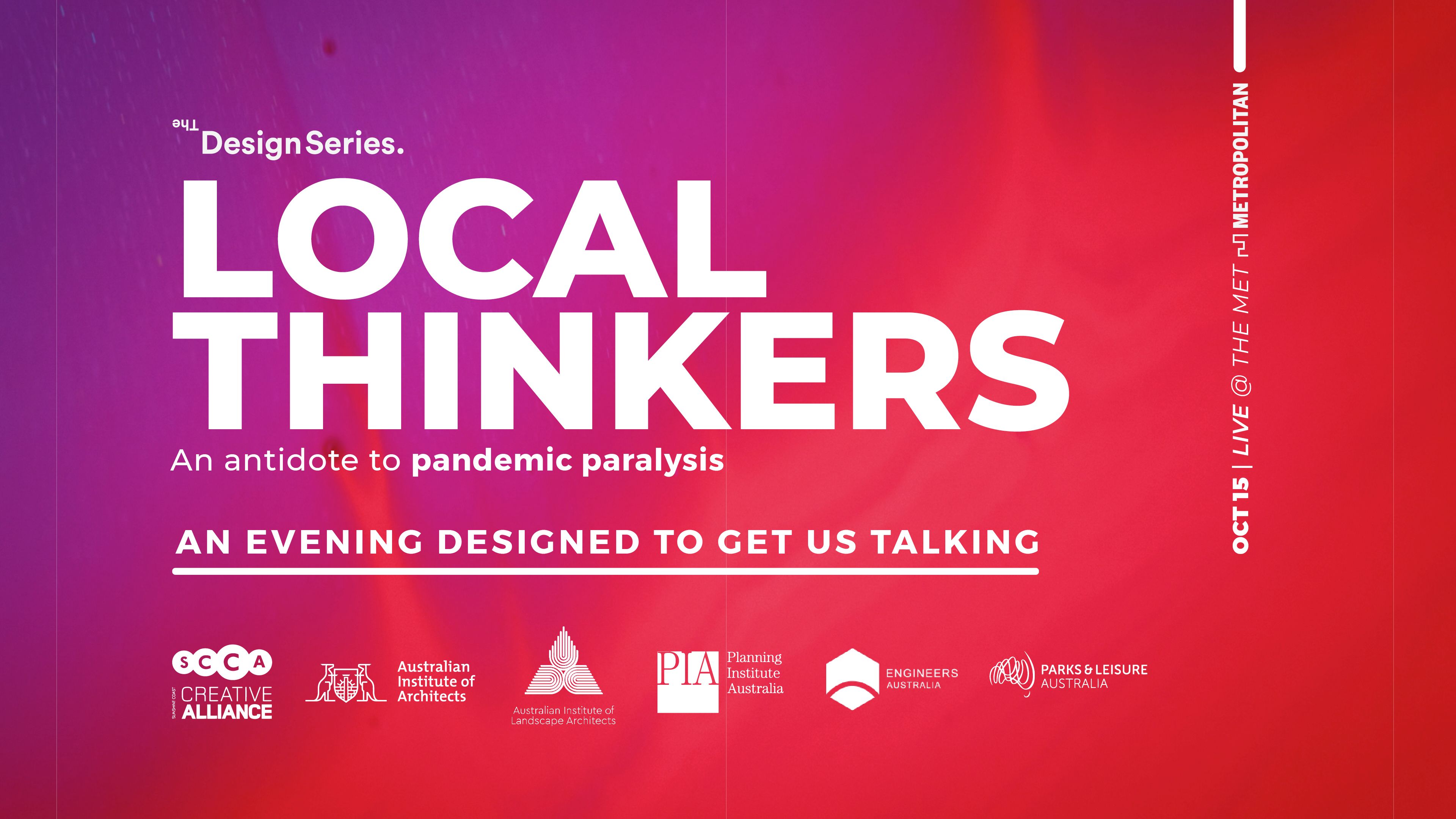 The Design Series | Local Thinkers - An antidote to pandemic paralysis feature image