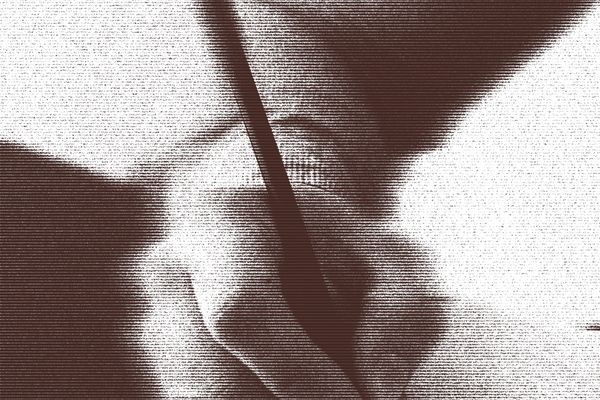 hand writing in a notebook