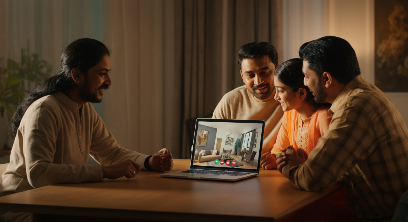 The NRI Buyer's Guide to Purchasing Property in India Using 3D Visualization